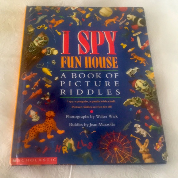 I SPY FUN HOUSE A BOOK OF PICTURE RIDDLES - Picture 6 of 6